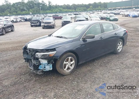 2016 Chevrolet Malibu Ls из США, поврежденный, VIN 1G1ZB5ST7GF170233